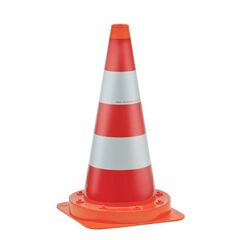  Leitkegel Wemas Leitkegel einteilig, E500-TL 2,2 kg orange RA1 rot/weiß 12451688